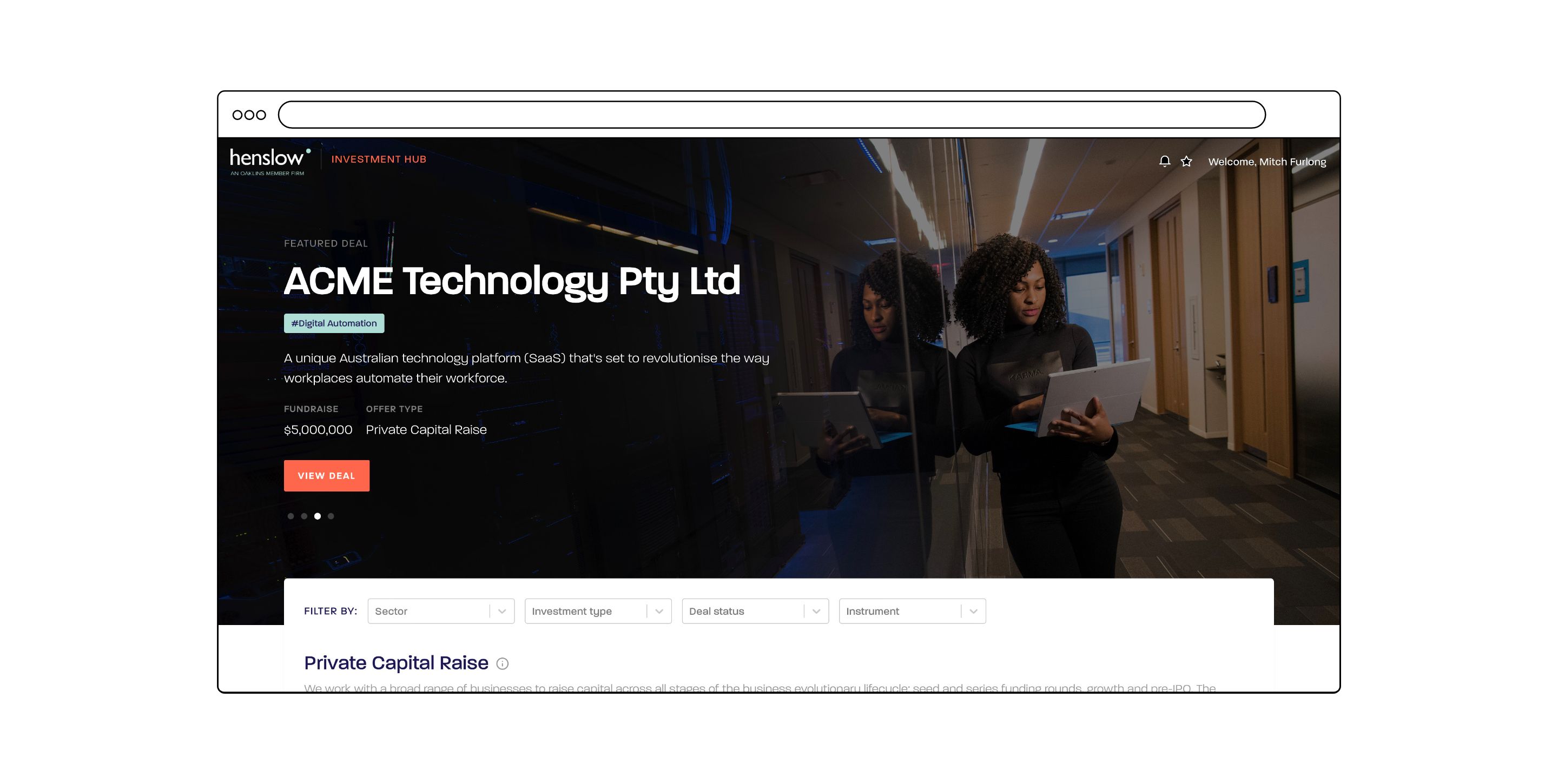 Case study image for a Your Creative case study.