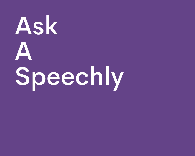 Creative Conversations blog image to support Ask A Speechy Podcast ft. Lauren Crystal