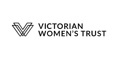 Logo for Victoria Women's Trust